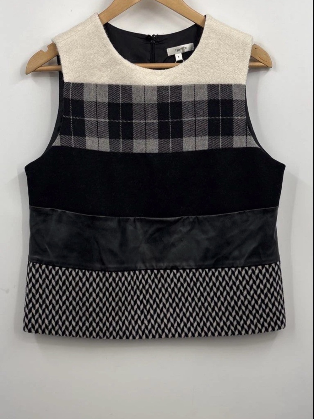 Tyler Boe Color Block Blouse